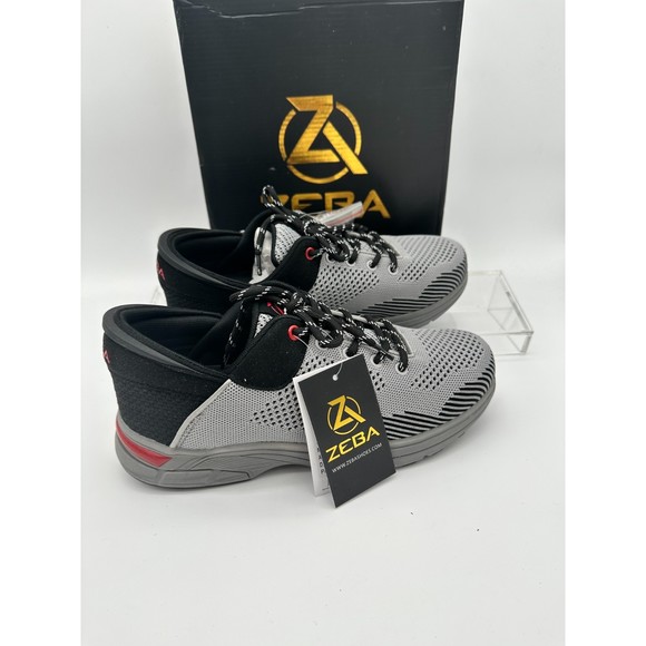 zeba Shoes 8 New Zeba Mens Steel Onyx Grey Slipon Walking Shoes 9